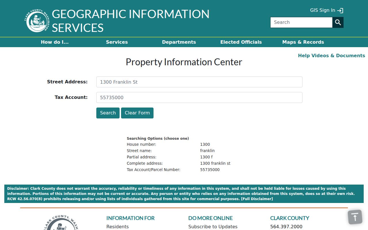 Five Corners residents directory property search